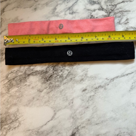 Lululemon Headband Bundle, Black and Pink - Picture 4 of 4